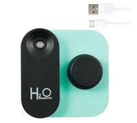 Humidificador portátil para botella de agua, diseño a prueba de fugas, 10 x 10 x 3,5 cm, mini humidificador de escritorio, dispositivo de nebulización compacto, compacto y portátil, para uso de viaje