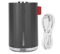 humidificador portátil para coche, esencial, antiseco, USB, humedad del aire para el hogar, funcionamiento silencioso UltraMote, diseño compacto para viajes, dormitorio, oficina, (Gris)