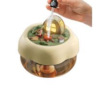 Humidificador portátil - Quiet Mister de 400 ml | Mini ultrasonidos - Dispositivo de mesa de viaje con luz nocturna, apagado con temporizador, uso en habitación, oficina, coche, equilibrio