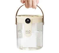 Humidificador Portátil - Room Mister 13x13x16Cm, Difusor 680G | Material PP Tanque De Agua De 1,5 L, De Niebla Con Boquillas, Funcionamiento Silencioso, Dormitorio, Oficina, Dormitorio, C