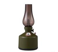 Humidificador recargable vintage con difusor de aceite esencial y luz nocturna regulable continua, estilo retro, niebla fría para el hogar u oficina, funcionamiento silencioso para una hidratación