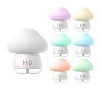 Humidificador | Suministros Para El Hogar A Batería Con 7 Colores Y Luz Nocturna - Humidificador Para Habitaciones Pequeñas, Para Hogar, Oficinas, Salón, Habitación De Los Niños Sueño Noche Resfriado
