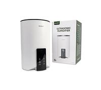 Humidificador Ultrasónico, 4L, Modo Frío y Calor, 5 Niveles, Humedad Constante, Mando a Distancia y Control por App Móvil, Certificado CE y RoHs Blanco