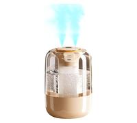 Humidificador Ultrasónico - Pantalla Digital Silenciosa 2 Salidas - Humidificador De Aire Ultrasónico Para Dormitorio | Para Sala Dormitorio Casa Apartamento