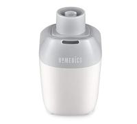 Humidificador ultrasónico personal de viaje | vapor portátil, 9 horas de tiempo de funcionamiento, purificador de agua personal silencioso | bolsa de viaje gratuita, utiliza botella de agua estándar, coche, oficina, cubículo y recámara HoMedics
