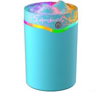 Humidificador USB 3 Boquillas Silencioso Gran Capacidad(Celestial Blue)