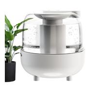 Humidificador USB - Humidificador De Gran Capacidad 4L | Humidificadores De Aromaterapia De Funcionamiento Silencioso Con Pulverización Doble Y Luz Nocturna, Para Dormitorio, Hogar, Dormitorio, Regalo