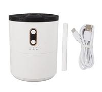 Humidificador USB para el Hogar, Volumen de Niebla Grande, Silencioso, Luz Ambiental Ajustable, Diseño Único de Resina, 13.55x11cm - Aromaterapia, Apagado Automático, Ideal para