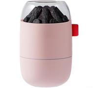 Humidificador USB pequeño, difusor de aire de niebla fría para dormitorio, oficina, plantas, luz nocturna silenciosa, 8,6 x 13,7 cm (estilo rosa)