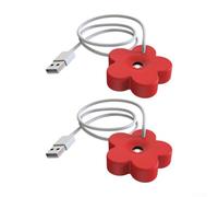 Humidificador USB portátil para mini humidificador para escritorio con para NANO niebla fina, funcionamiento silencioso, apagado automático de 8 horas para el hogar, oficina, dormitorio (rojo)