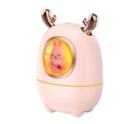 Humidificadores de dibujos animados para Bedroom, Desktop Diffuser & Air Purifier, Silencioso Fine Mist Humidifier for Home, Tabletop Humidifier for Yoga Studios, Safe & Quiet Air Diffuser