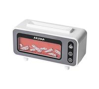 Humidificadores de dormitorio - Dispositivo de niebla de spa, unidad de vaporizador de aceite | Difusor de de chimenea con luz, máquina humidificador portátil para automóvil, hogar, oficina, sal