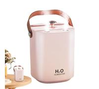 Humidificadores de habitación - Humidificador de aire portátil, difusor de vapor de plantas pequeñas | Vaporizador de luz nocturna ultra silencioso con protección automática sin agua para niños