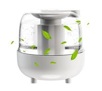 Humidificadores de mesita de noche - Humidificador de aire USB, humidificador de frío | Humidificador de llenado con luz LED, difusor de humedad ultrasónico silencioso de 4 litros para pi