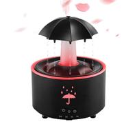 Humidificadores de niebla de refrigeración para el dormitorio - 7 colores con efecto de gota de lluvia - Humidificadores divertidos de lluvia | Para Habitación Escritorio Aula Interior Mesita de Noche