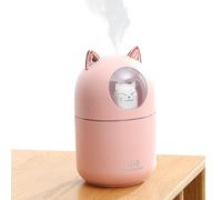 Humidificadores de niebla fría - Difusor de aroma en forma de gato, equipo de aire de grado profesional, difusor de aroma duradero en forma de gato, sistema avanzado de protección de vapor, ayuda