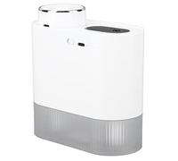 Humidificadores De Niebla Fría Mini Humidificador USB Humidificador Con Doble Boquilla De Pulverización Con Luz Nocturna Para Dormitorio Oficina Coche 450ml(Blanco)