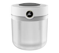 Humidificadores para dormitorio Humidificador de aire silencioso digital de 2 litros con iluminación de 7 colores Boquilla doble Fácil recarga Humidificadores con interruptor de b