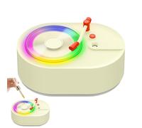 Humidificadores para dormitorio - Humidificador de registro difusor de aromas | Máquina silenciosa con 2 modos de vapor, iluminación ambiental colorida y diseño atractivo para el hogar,