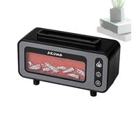 Humidificadores para el dormitorio - 200 ml de luz de noche silenciosa USB con efectos especiales, simulación de llama | Poderoso deshumidificador | Difusor de aromaterapia para chimenea de baño