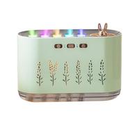 Humidificadores pequeños para dormitorio: luz de 7 colores, humidificador de habitación pequeña, purificador de aire ultrasónico silencioso, función de difusor de aromaterapia compacto | Mini humidifi