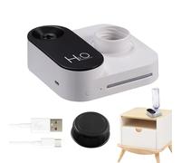 Humidificadores portátiles - Máquina de vapor frío sin fugas | Mini humidificador de botella de agua con apagado automático, humidificador USB silencioso para viajes, coche, guardería y dormitorio
