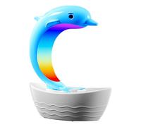 Humidificar LED con altavoz inalámbrico, ventilador de aire Cool Mist Dolphin, 7,87 x 4,13 x 9,65 pulgadas, multicolor Night Light for Home, Bedroom, Workarea and Decor