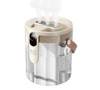 Humidifier for Bedroom - 6,3 pulgadas 2,5 l Portable Mist Maker | Quiet 5-Level Spray ABS Humidifier with 3 Nozzles | Home Desk Nursery Bedside Nightstand