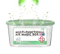 Humidity Absorber,110g Portable Humidity Absorbing Box - Closet Odor Eliminator | for Wardrobe, Kitchen, Bedroom, Bathroom, Car, RV, Basement,