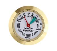 Humidor Higrómetro - Medidor De Humedad De Cigarro | Probador Mecánico Superficies De Vidrio | Higrómetro Magnético Analógico | Medidor De Humedad para El Almacenamiento De La Carcasa