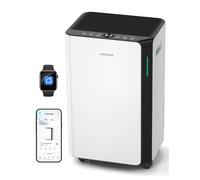 HUMILABS Deshumidificador eléctrico 20L para piezas de 60m²/App & WLAN deshumidificador/con manguera de drenaje/tanque de agua de 4,5L/3 modos de funcionamiento/temporizador 24h