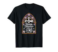 Humillaos Delante del Señor Santiago 4:10 Cruz Camiseta