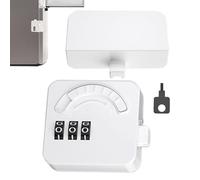 Humkopnl Cerradura infantil para nevera, congelador, cerradura infantil con contraseña, cerraduras de seguridad con almohadillas adhesivas adhesivas, pestillo multifuncional para puerta de armarios,