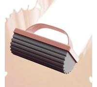 Humkopnl Mopa de mano, trapeador de limpieza de áreas pequeñas, fregona de esponja absorbente pequeña para baño, encimera de cocina, paredes de vidrio, ventanas, fregona de escritorio