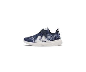 hummel Actus Print Reciclado Jr, Zapatillas, Black Iris, 28 EU
