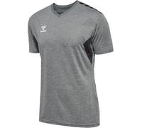 hummel Authentic PL - Camiseta Deportiva de Manga Corta para Hombre, Corte Normal, 100% poliéster Reciclado, Transpirable y de Secado rápido