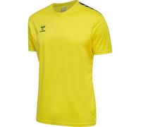 hummel Authentic PL Jersey S/S Sport - Camiseta de Manga Corta para Hombre - Camiseta Deportiva - Corte Normal - de 100% poliéster Reciclado - Transpirable y de Secado rápido
