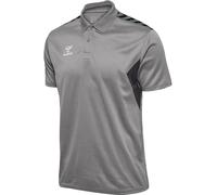 hummel Authentic Polo Grau S