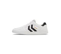 hummel Balonmano, Zapatillas de Deporte Unisex-Adulto, Blanco/Negro, 41 EU