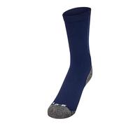 Oterra A/S Hmlpro-Calcetines de Entrenamiento Bajos, Azul Marino, Blanco, 39-42 Unisex Adulto