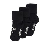Hummel Calcetines 'Mini Bee' negro / blanco 24-27 EUR