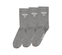Hummel Calcetines 'Sutton' gris moteado / blanco 32-36 gris moteado / blanco