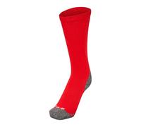 hummel Hmlpro Training Socks High Calcetines de Entrenamiento, Rojo y Blanco, 39-42 Unisex Adulto