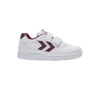 hummel Camden Jr, Zapatillas Unisex niños, White Red, 27 EU