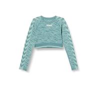 hummel Camiseta Corta sin Costuras Hmlmt Saga para Mujer, Atlántico Norte/Blue Surf Melan, XL