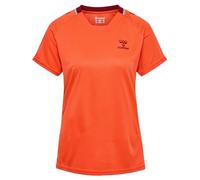 hummel Camiseta de Mujer Hmlongrid Poly Jersey S/S Wo