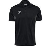 hummel Authentic Polo Schwarz 2XL