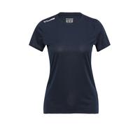 Hummel Camiseta funcional azul oscuro / blanco M azul oscuro / blanco