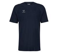 Hummel Camiseta funcional 'Cima 2.0' navy / gris claro M navy / gris claro