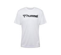 hummel Hmllogo Jersey S/S Blouse, Blanco, Large Hombres